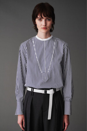 " バンドカラーシャツ"