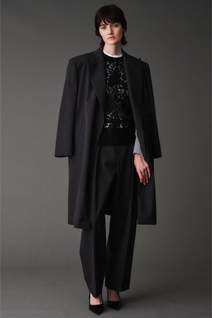 オブリオ/AUBRIOTのメリノウールシングルブレストコート(110900/110903)