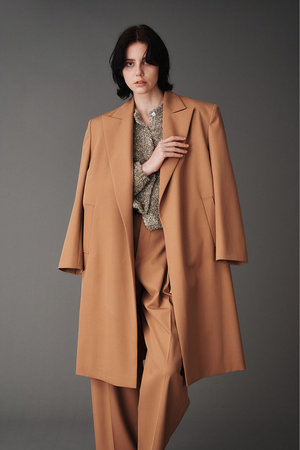 オブリオ/AUBRIOTのメリノウールシングルブレストコート(110900/110903)