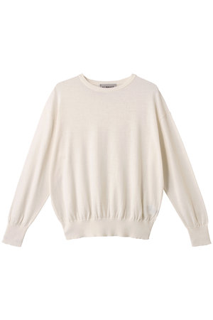 オブリオ/AUBRIOTのコットンシルク クルーネックセーター(110300/110301)