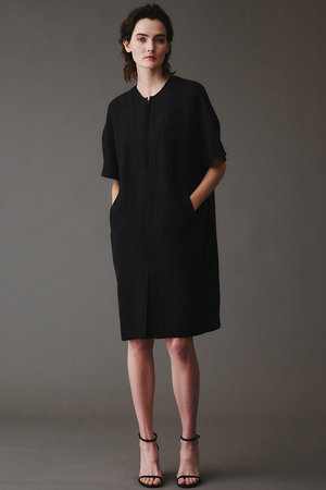 オブリオ/AUBRIOTのリネン コクーンサックドレス(110500/110502)