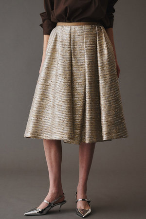 オブリオ/AUBRIOTのタックジュエルスカート(110700/110702)