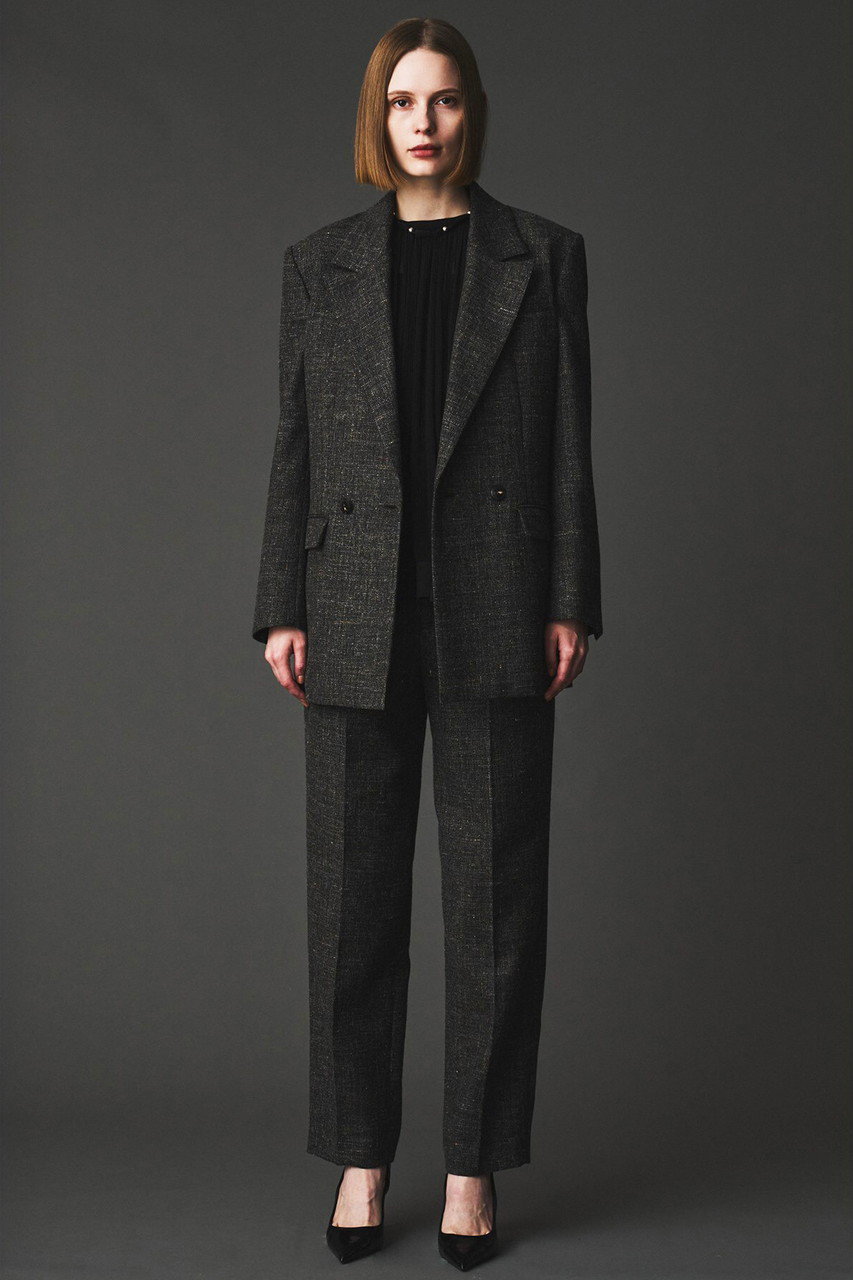 AUBRIOT(オブリオ)｜クラシックツイード ダブルブレストジャケット