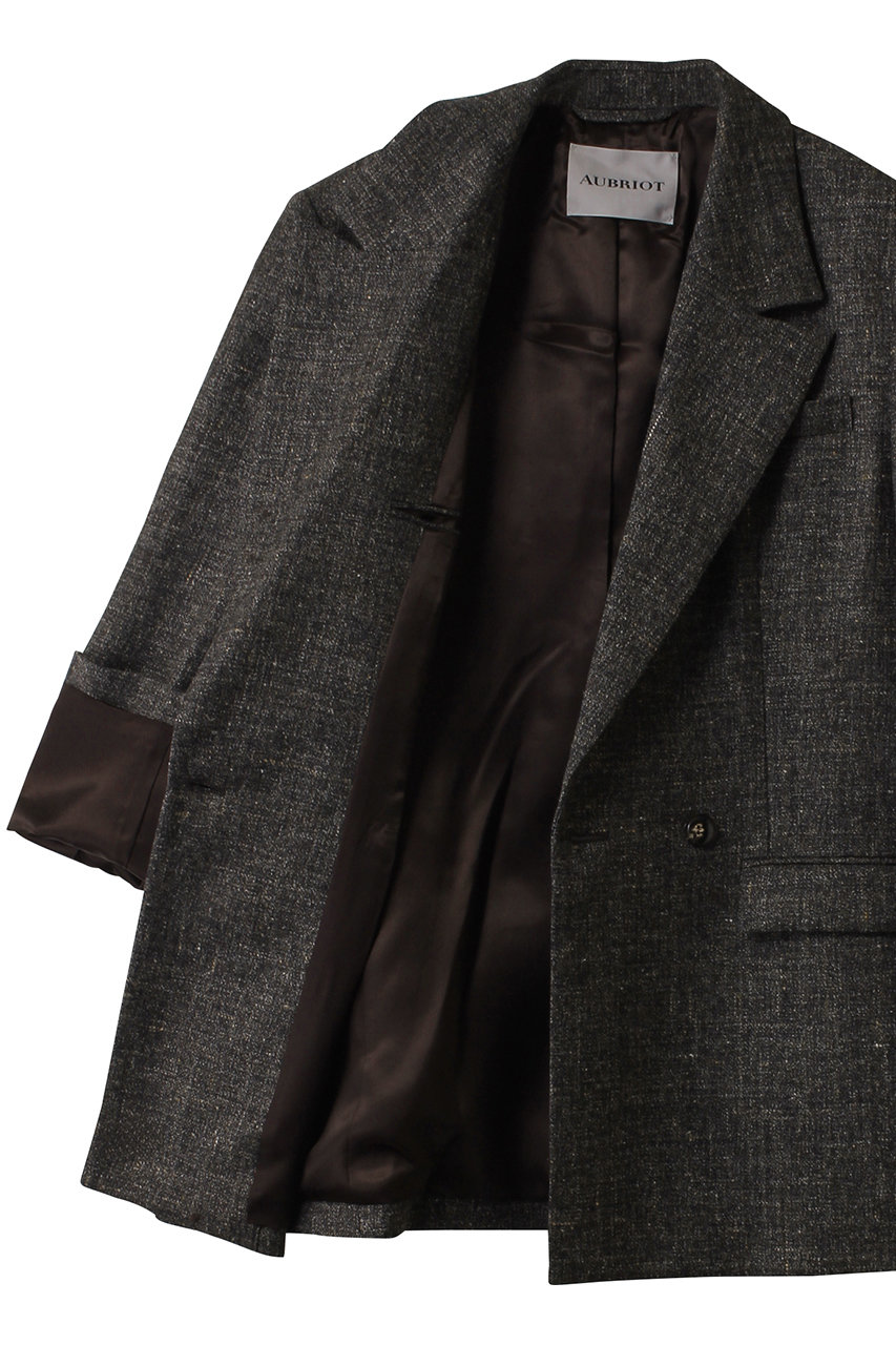 AUBRIOT(オブリオ)｜クラシックツイード ダブルブレストジャケット