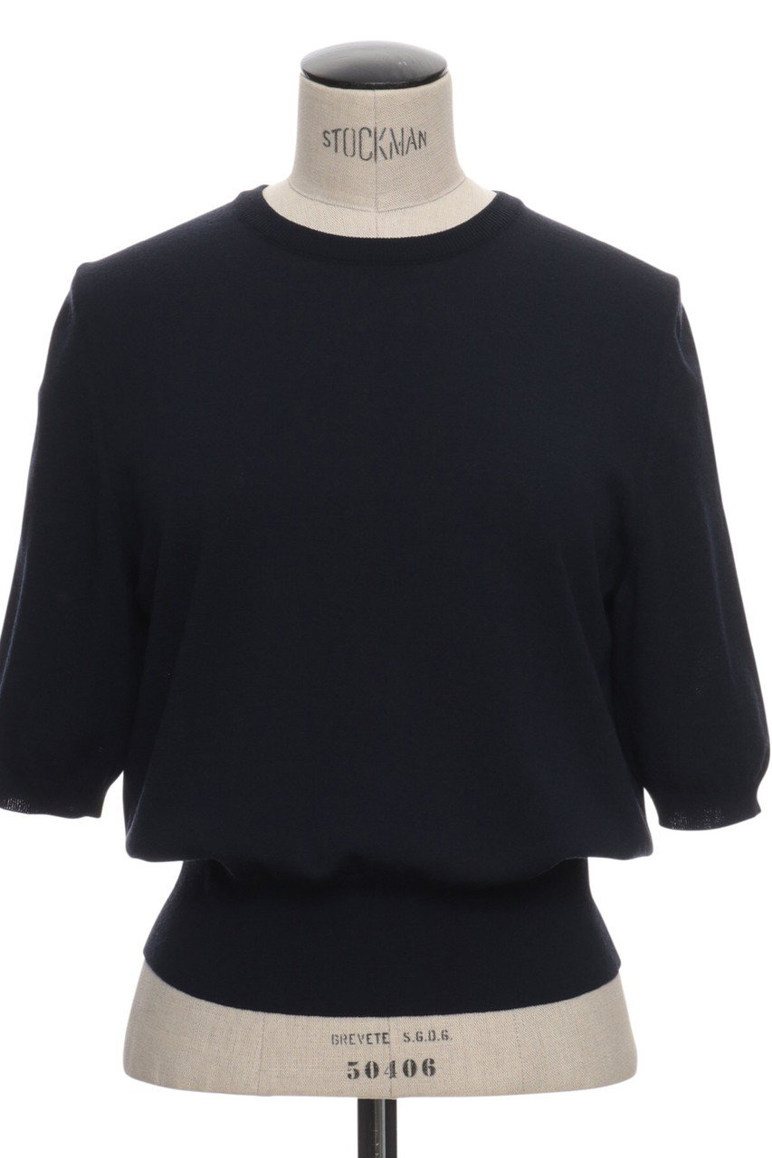 オブリオ/AUBRIOTのドライハイゲージセーター(ネイビー/S5114450)