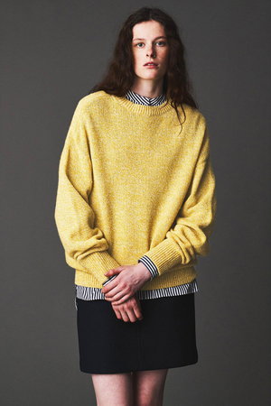 オブリオ/AUBRIOTのイタリアンウールセーター(110300/110301)