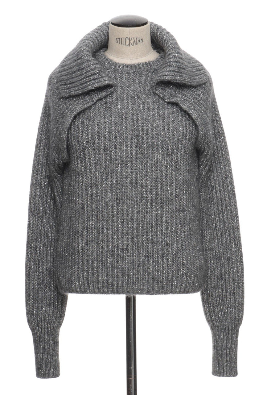 AUBRIOT ボレロセットニット (グレー, 02) オブリオ ELLE SHOP AUBRIOT ボレロセットニット (グレー, 02) オブリオ ELLE SHOP