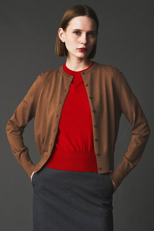 オブリオ/AUBRIOTのドライハイゲージカーディガン