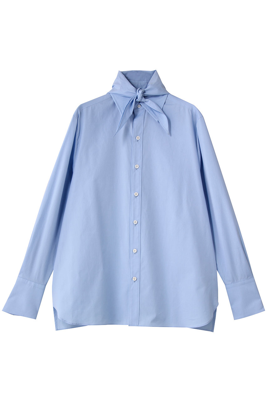 AUBRIOT コットンブロードシャツ (ブルー, 03) オブリオ ELLE SHOP AUBRIOT コットンブロードシャツ (ブルー, 03) オブリオ ELLE SHOP