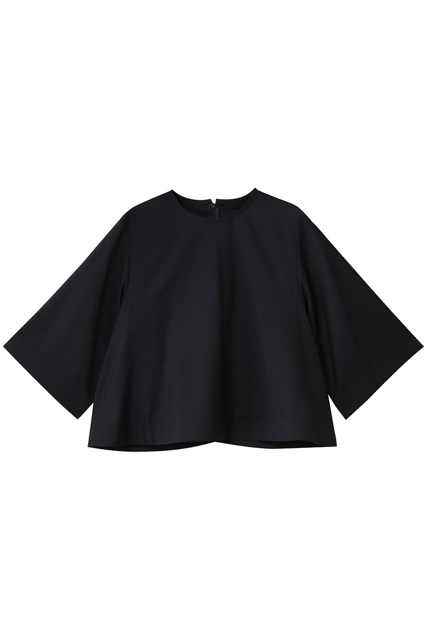 AUBRIOT ウーステッド テントトップス (ネイビー, 02) オブリオ ELLE SHOP