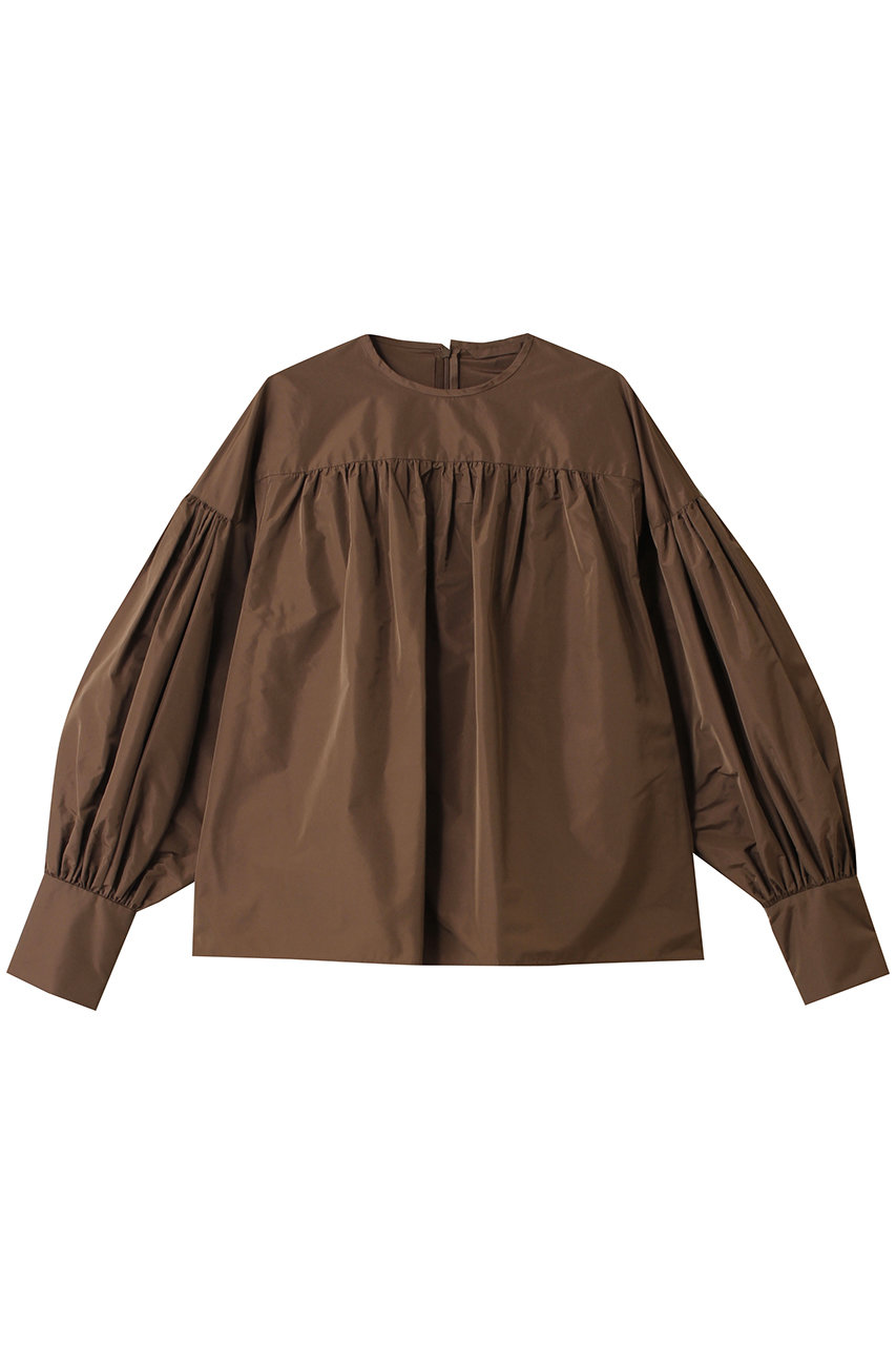 メモリータフタ ブラウス