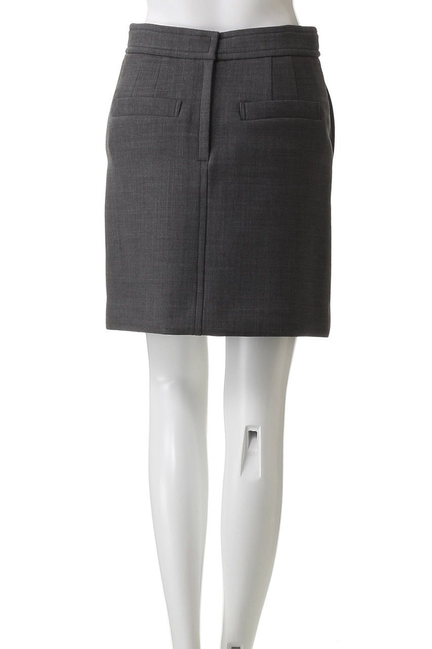 【新品タグ付】yori ポケットウールミニスカート(black 38サイズ) ポケットウールミニスカート【2025AW】 | all item| yori