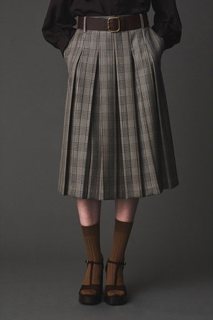オブリオ/AUBRIOTのチェックスカート(110700/110703)
