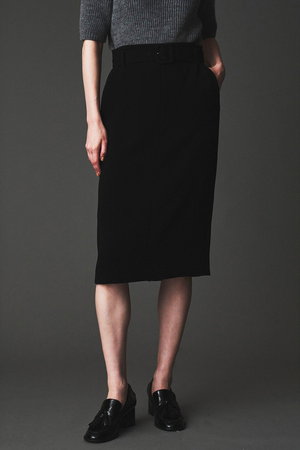 オブリオ/AUBRIOTのジョーゼット ペンシルスカート(110700/110703)