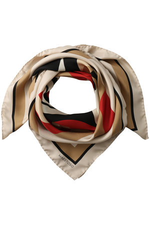 オブリオ/AUBRIOTの【MAESTOSO／90cm正方形】MUSEシルクスカーフ(140100/140103)