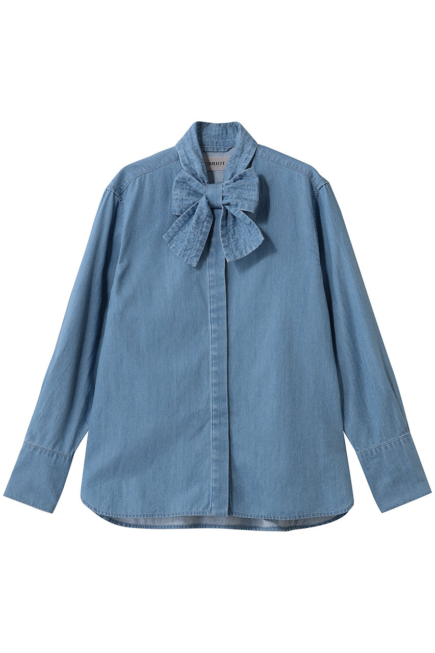 オブリオ/AUBRIOTの【予約販売】ウォッシュドライトデニム(ライトブルー/S5185410)