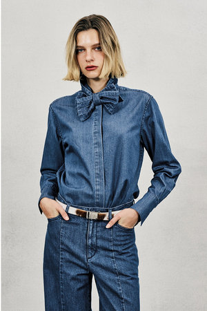 オブリオ/AUBRIOTの【予約販売】ウォッシュドライトデニム(110400/110403)