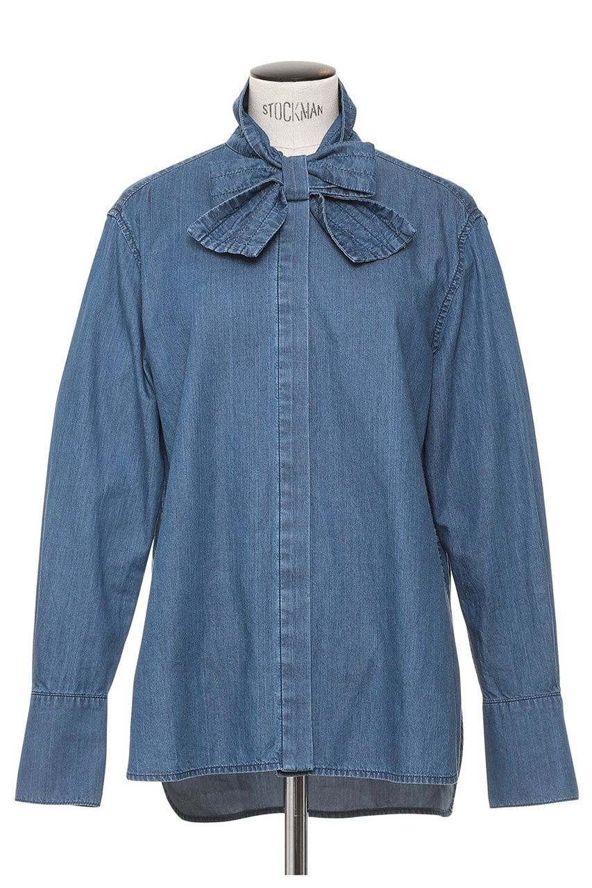 オブリオ/AUBRIOTの【予約販売】ウォッシュドライトデニム(ブルー/S5185410)