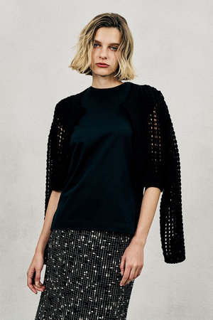 オブリオ/AUBRIOTのリッシモコットンカーディガン