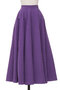 ドライリネンタイプライタースカート オブリオ/AUBRIOT パープル