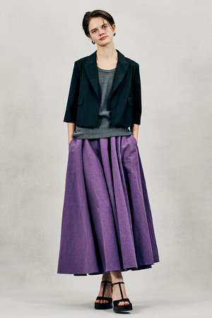 オブリオ/AUBRIOTのドライリネンタイプライタースカート(110700/110703)