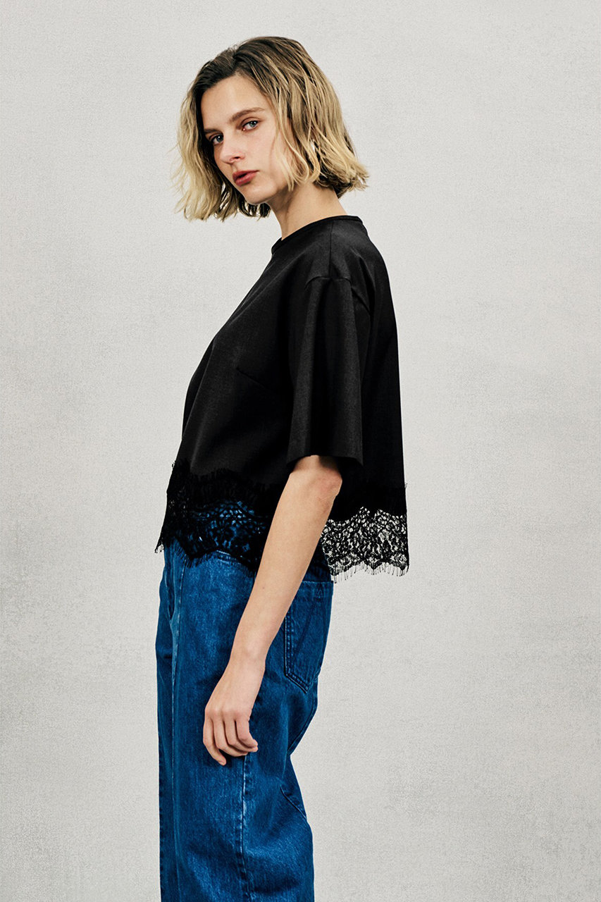 オブリオ/AUBRIOTのラグジュアリーウーステッドトップス(チャコールグレー/S5185405)