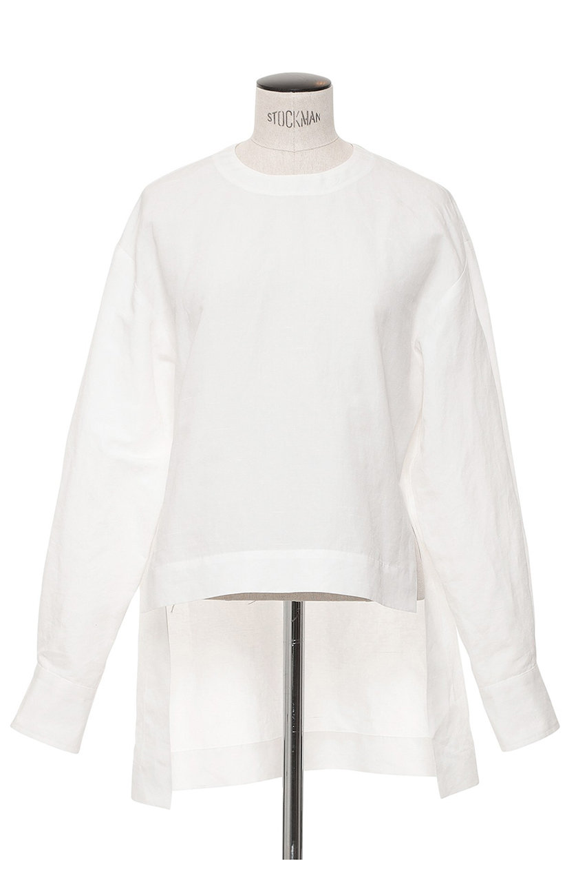 オブリオ/AUBRIOTのコットンリネンシルクプルオーバー(オフホワイト/S5185408)