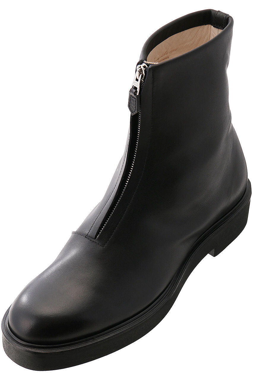 BEAUTIFUL SHOES(ビューティフル・シューズ)｜FRONT-ZIP BOOTS/ブラック の通販｜ELLESHOP・(エル・ショップ)