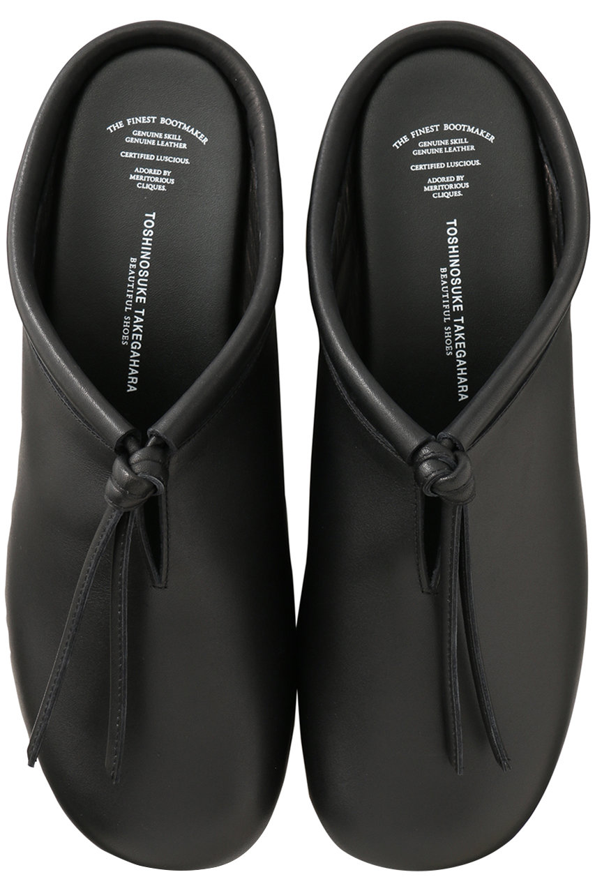 BEAUTIFUL SHOES ミュ一ル　23.5センチ BEAUTIFUL SHOES(ビューティフル・シューズ)｜KNOT SANDALS/ブラック