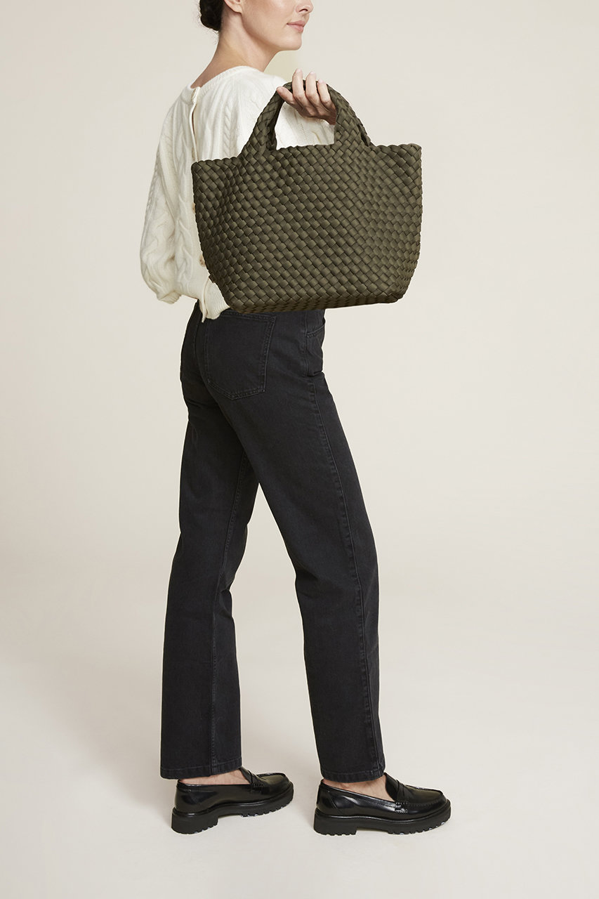 NAGHEDI(ナゲディ)｜St Barths Mediumトートバッグ/オリーブ の通販 