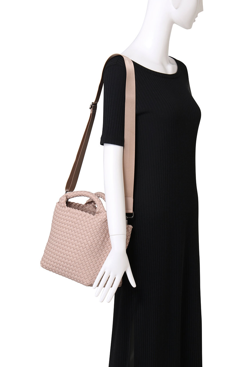 NAGHEDI(ナゲディ)｜St Barths Small 2wayトートバッグ/シェルピンク