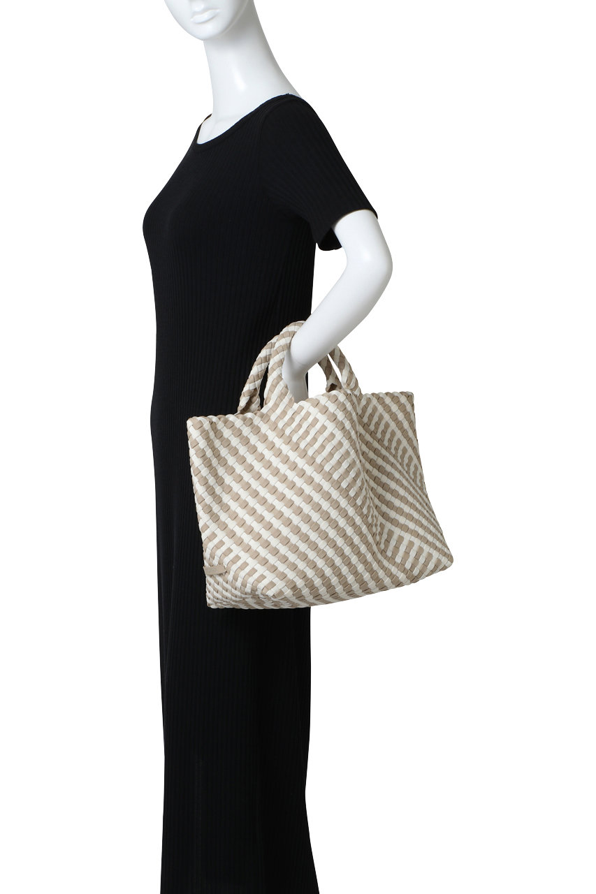 国内発*Naghedi St. Barths Medium トート ストライプ Mykonos St. Barths Medium Tote Striped Geo | Mykonos