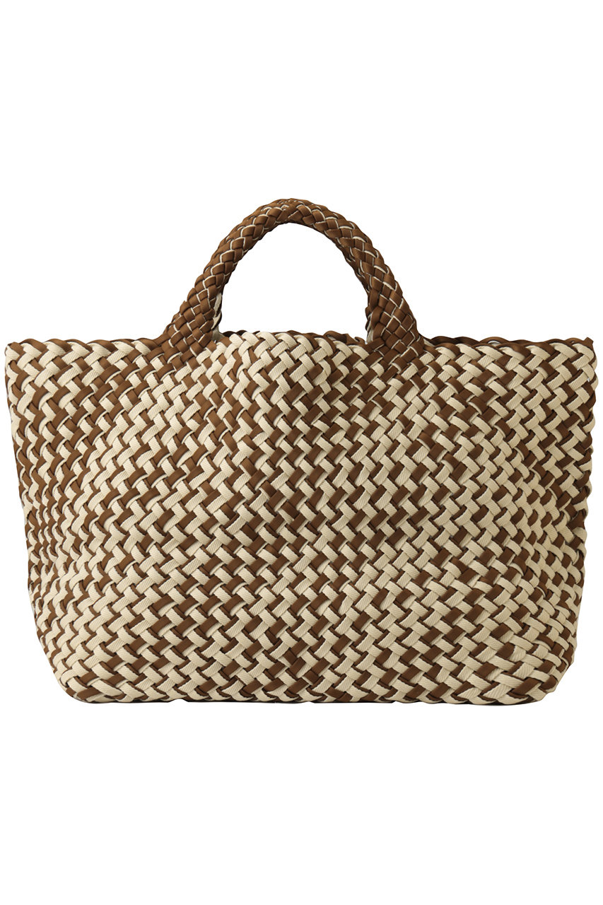 ナゲディ/NAGHEDIのSt. Barths Medium(Double Weave) トートバッグ(キャメル/SN03013YG)