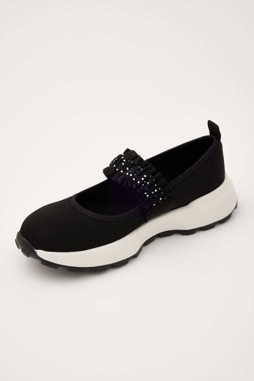 STACCATO(スタッカート)｜メリージェーンギャザーニットスリッポン