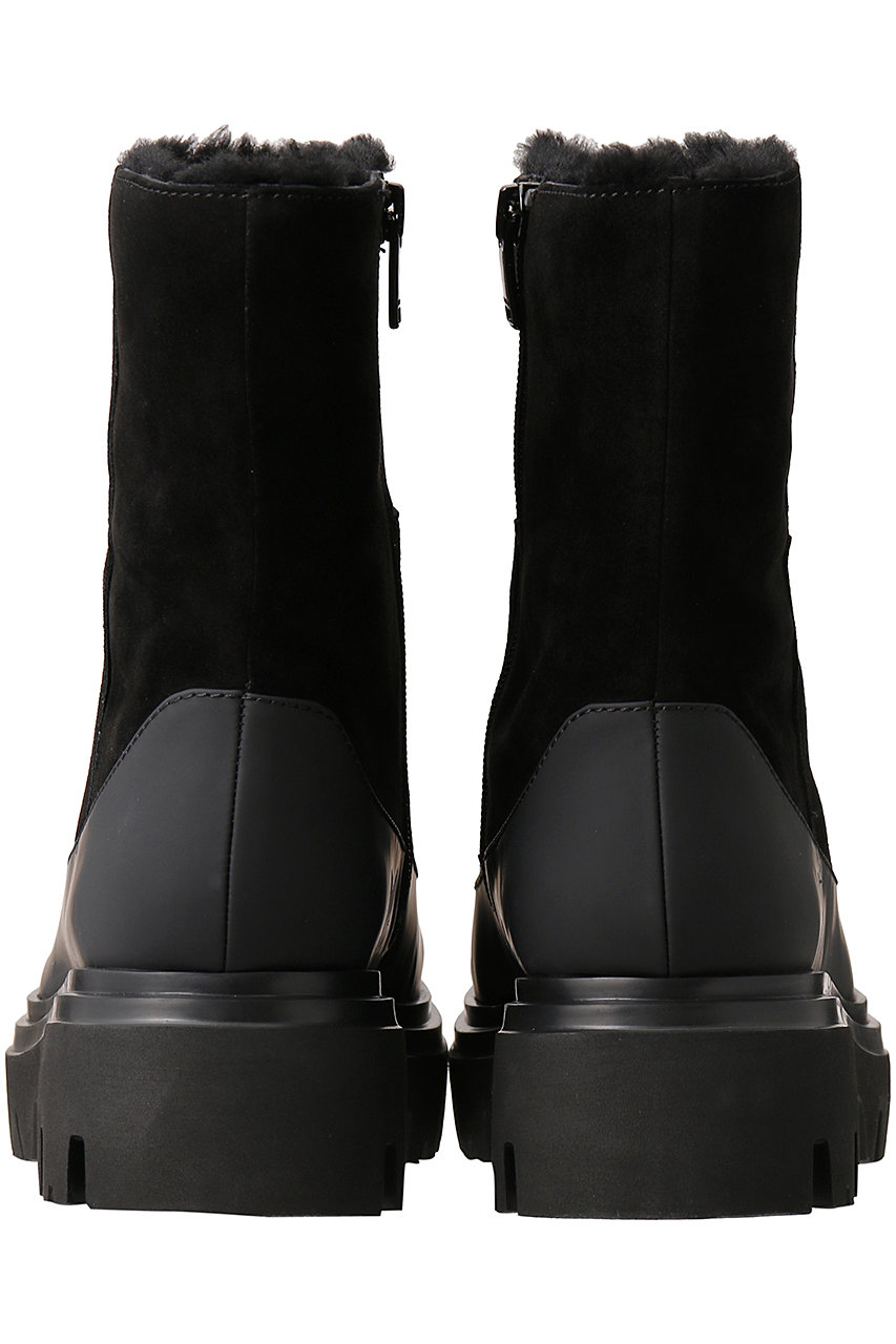 STACCATO(スタッカート)｜モンススノームートンブーツ/Dブラック の