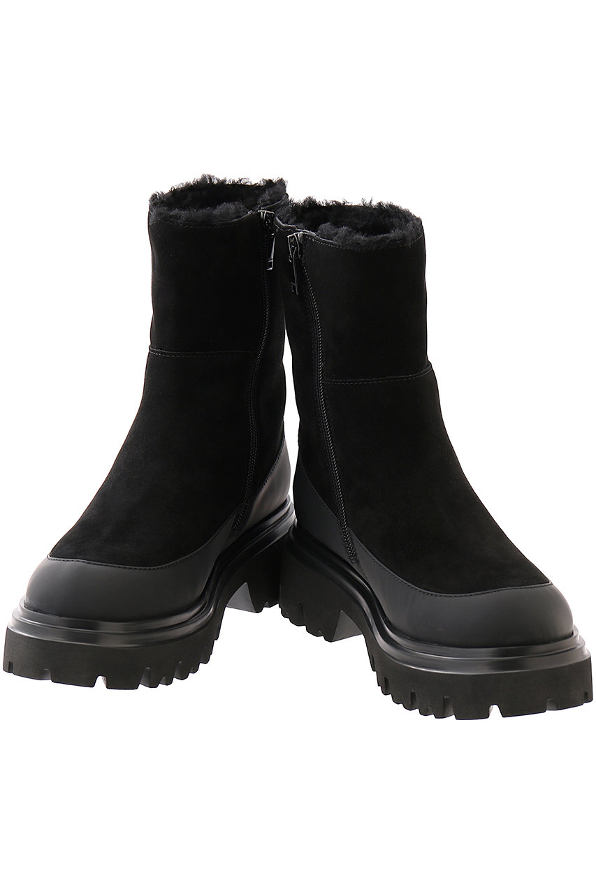 STACCATO(スタッカート)｜モンススノームートンブーツ/Dブラック の