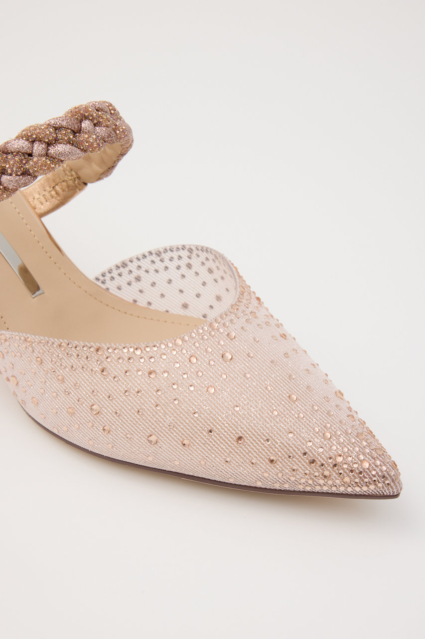 STACCATO(スタッカート)｜デリルヌーディークリアミュール/ピンク の