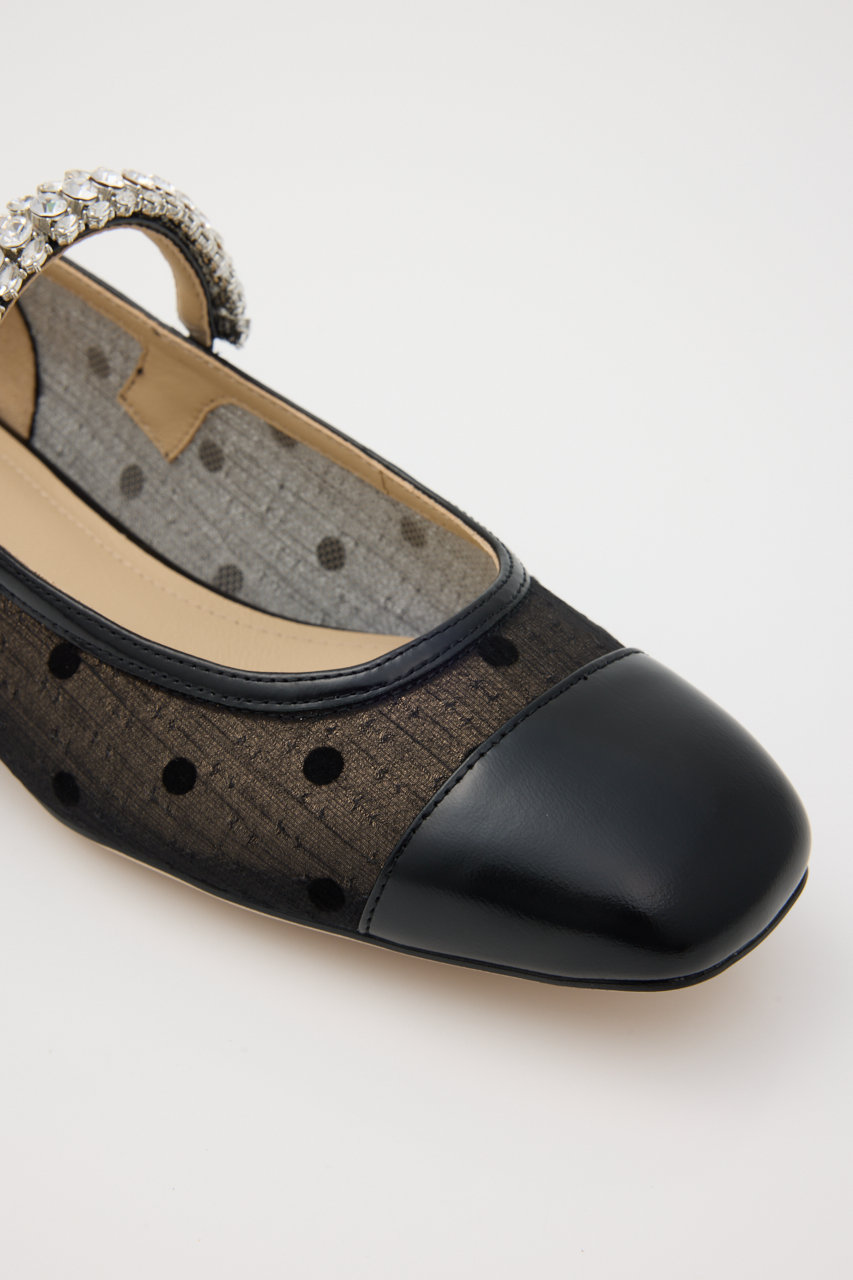 STACCATO(スタッカート)｜ドットヌーディーメリージェーンパンプス/柄