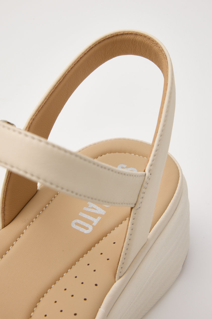 【美品】STACCATO スタッカート ビジュー サンダル 羊革 23cm STACCATO スタッカート ビジュー サンダル 羊革 23cm