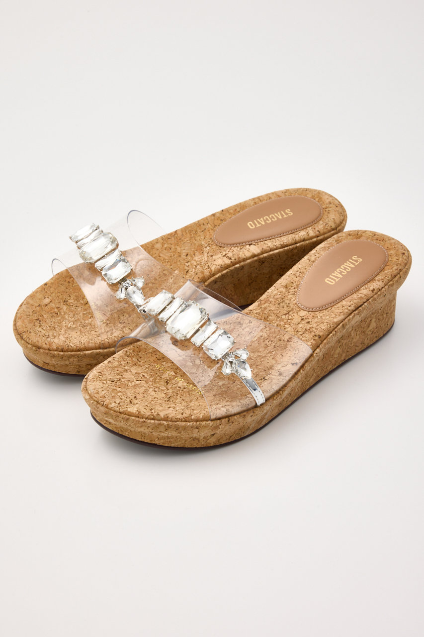 STACCATO｜インディコルクヒールサンダル | Rakuten Fashion