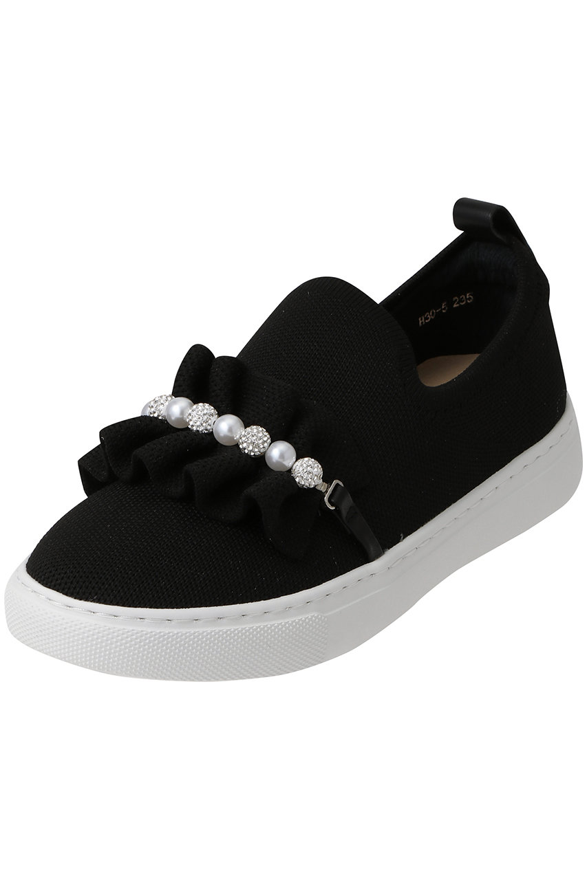 スタッカート/STACCATOのピアプットギャザースリッポン(ブラック/350IA149-9215)