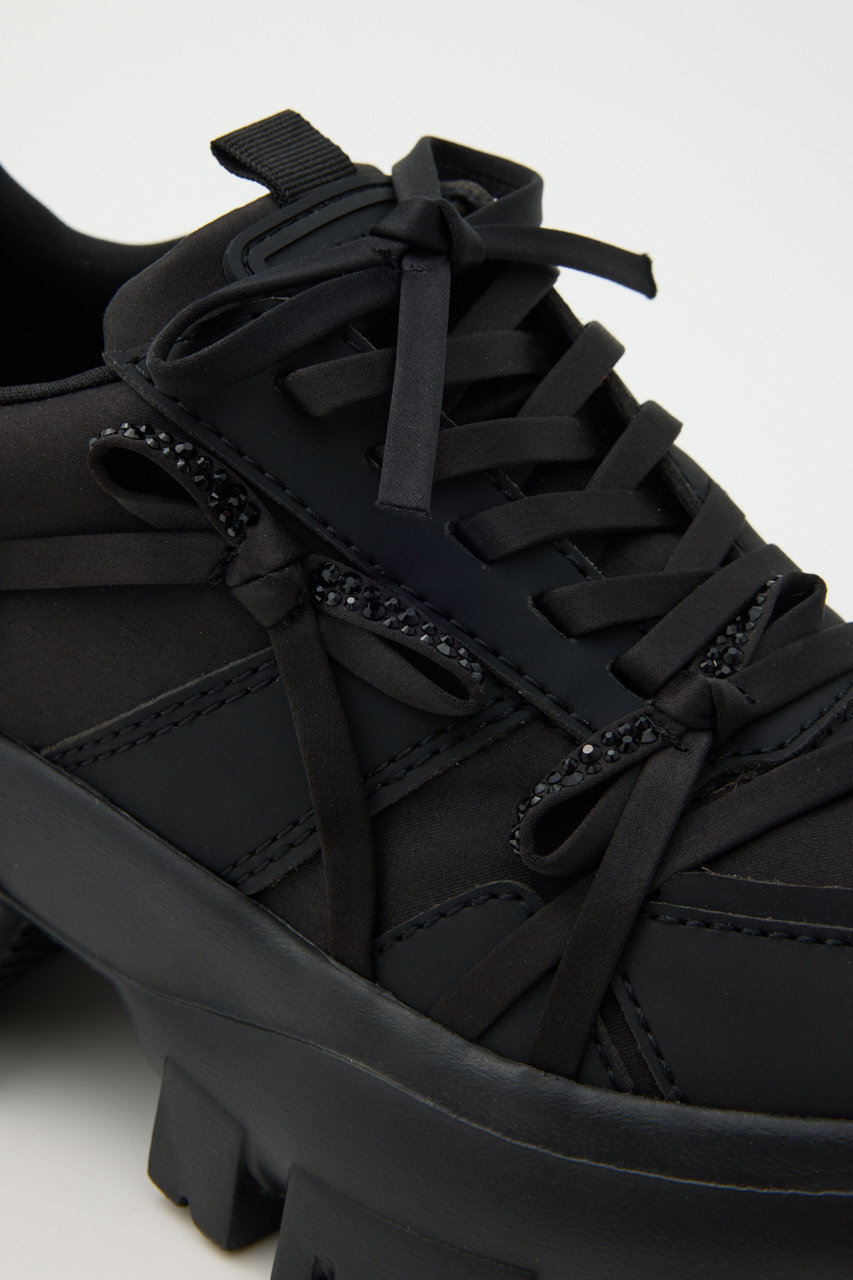 STACCATO(スタッカート)｜ラッピングボリュームスニーカー/ブラック の