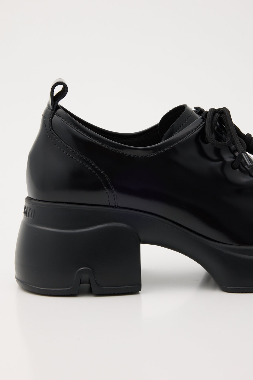 STACCATO 美品 光沢ローファー 黒 STACCATO | ヴィズダブルモンクローファー (ローファー