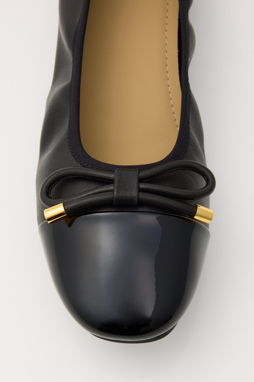 STACCATO(スタッカート)｜バトンリボンバレエシューズ/ブラック の通販