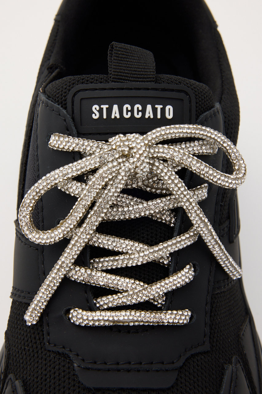 STACCATO スタッカート　　ドルチェボリュームスニーカー　24.5 STACCATO | ドルチェブライトボリュームスニーカー (スニーカー