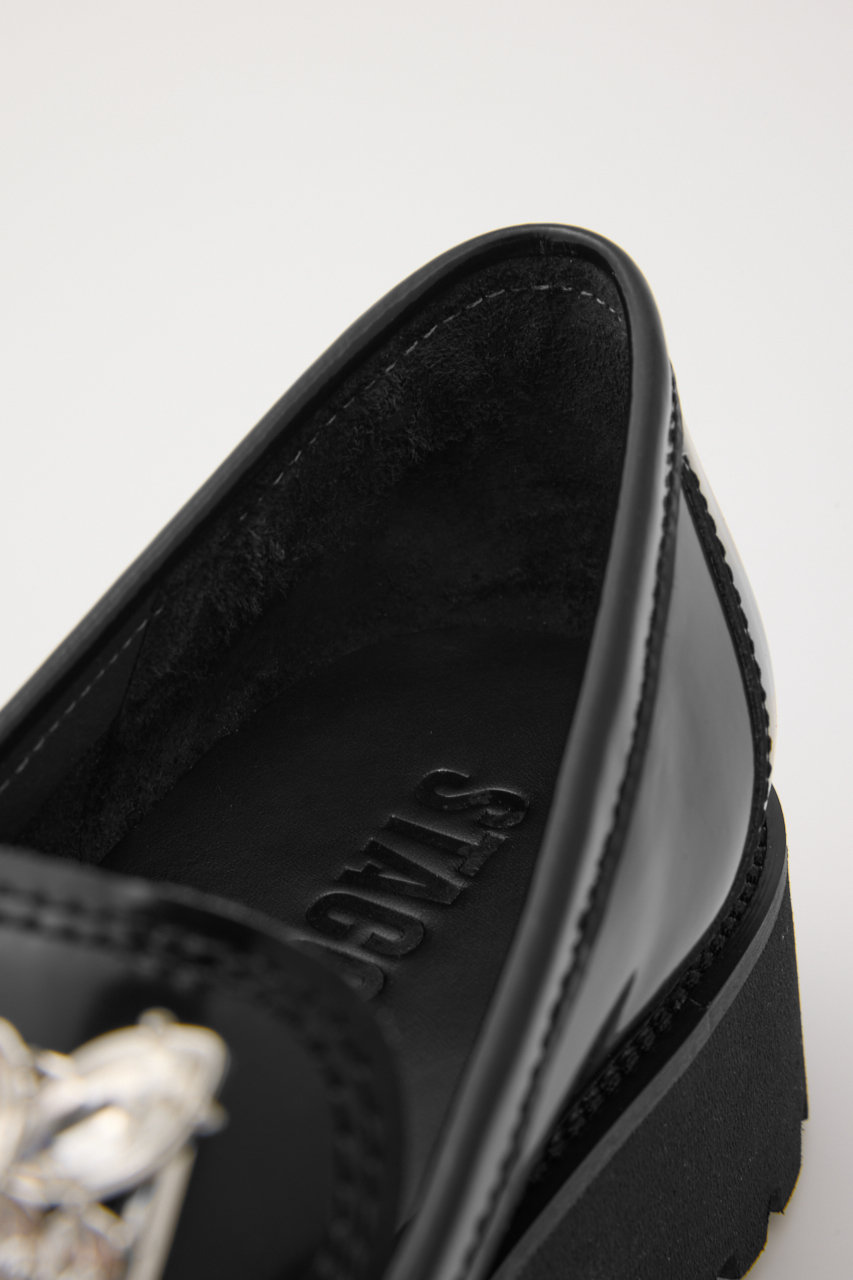 STACCATO(スタッカート)｜エルザボリュームローファー/ブラック の通販