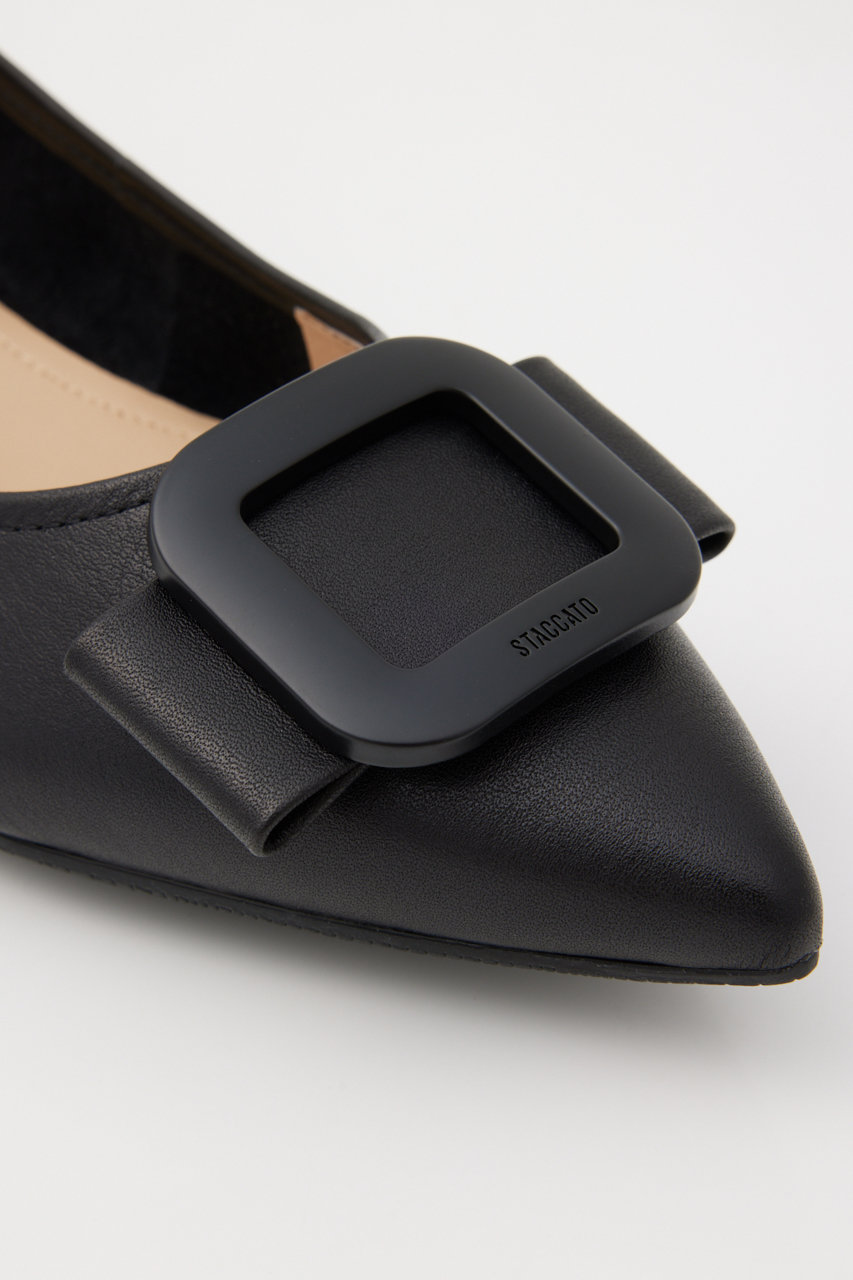STACCATO(スタッカート)｜ミルーレフラットシューズ/ブラック の通販