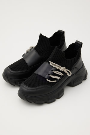 【未使用】 STACCATOスタッカート ビジュー エルザローファー  22.5 未使用】 STACCATOスタッカート ビジュー エルザローファー 22.5