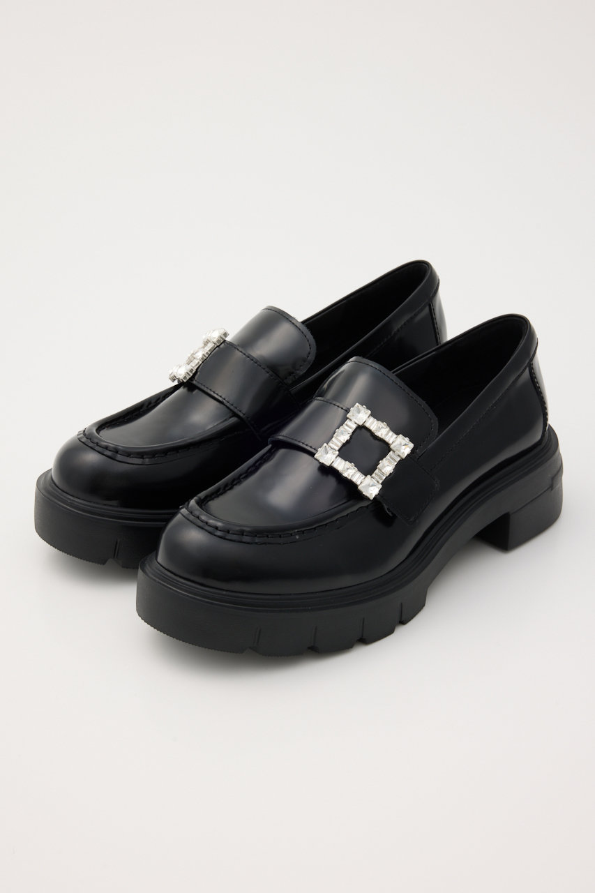 STACCATO ロリータンクソールローファー (ブラック, 23.5cm) スタッカート ELLE SHOP STACCATO ロリータンクソールローファー (ブラック, 23.5cm) スタッカート ELLE SHOP