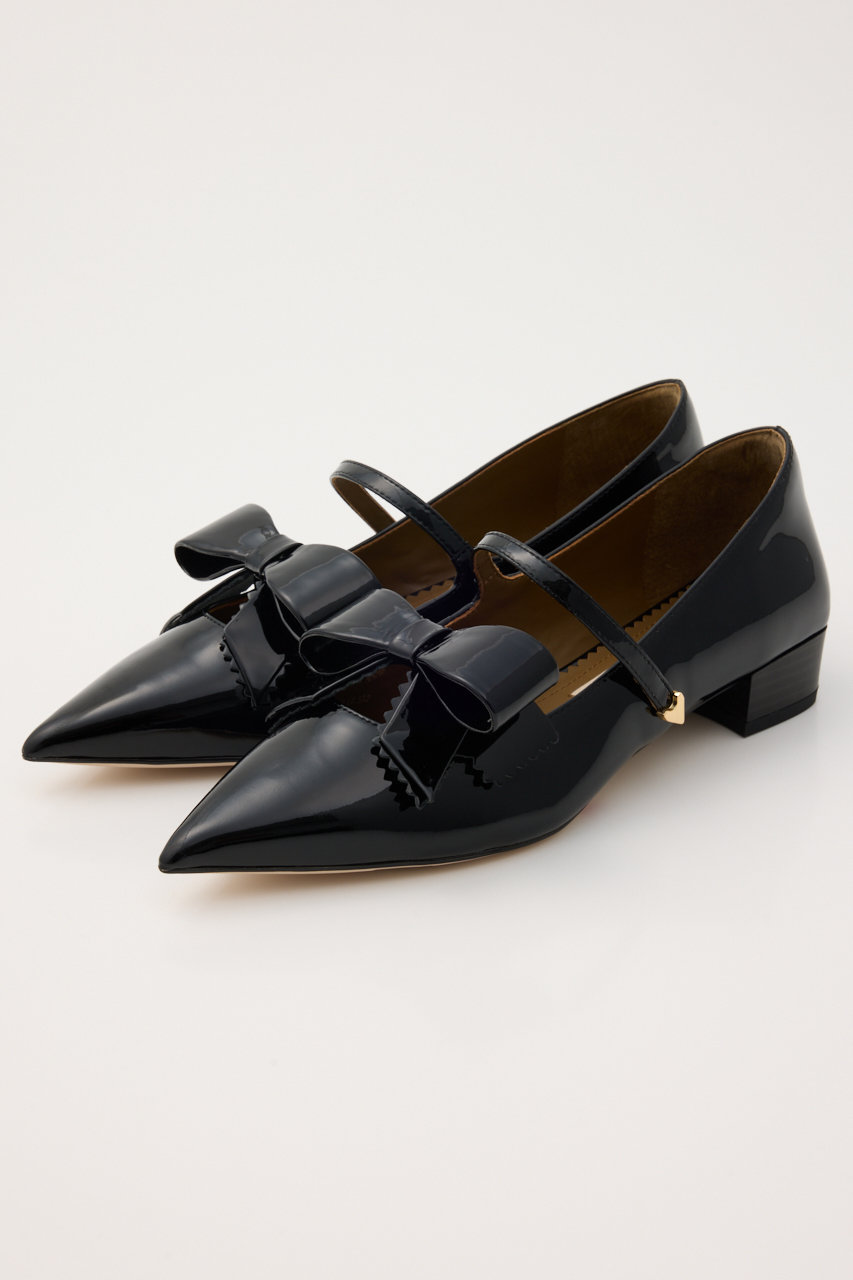 STACCATO(スタッカート)｜ドリスリボンパンプス/ブラック の通販